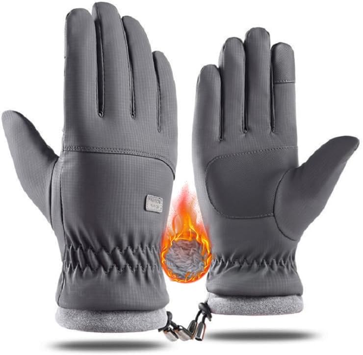 Eohak Men and Women Ski Gloves Winter Cold Weather Gloves Touchscreen Warm Waterproof Gloves for Cycling, Running, Driving, Skiing - Image 1